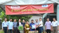 Báo Văn Hóa trao nhà tình thương cho hộ nghèo tại Quảng Ngãi