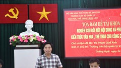 Nghiên cứu đổi mới nội dung và phương thức bồi dưỡng kiến thức VHTT cho công chức cấp xã, cấp huyện