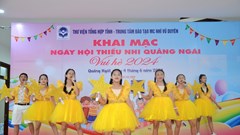 Khai mạc “Ngày hội thiếu nhi Quảng Ngãi vui hè”