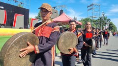 Hợp luyện chương trình Hội thi Diễn xướng dân gian văn hóa các dân tộc