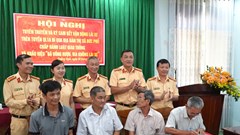 Chủ nhà hàng, quán ăn ký cam kết tuyên tuyền lái xe “Đã uống rượu bia không lái xe”