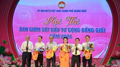 Quảng Ngãi lần đầu tiên tổ chức Hội thi Ban Giám sát đầu tư cộng đồng