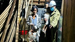 Quảng Ngãi di dời người dân ra khỏi vùng nguy cơ sạt lở đất