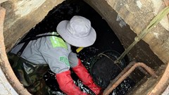 Khơi thông cống, giảm ngập cục bộ cho đô thị TP Quảng Ngãi