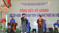 “Tiếp sức” cho nghệ thuật bài chòi lan tỏa