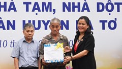 Quảng Ngãi khởi công xây dựng xóa nhà tạm, nhà dột nát cho hộ nghèo