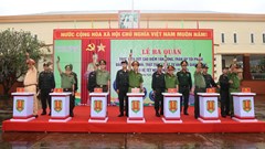 Quảng Ngãi ra quân đợt cao điểm tấn công, trấn áp tội phạm dịp Tết Nguyên đán Ất Tỵ 2025