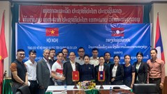 Hiệp hội Du lịch Quảng Ngãi khảo sát và xúc tiến du lịch tại Lào