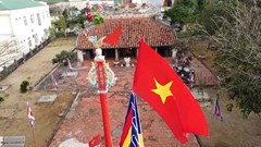 Thiêng liêng cây nêu ngày Tết ở đảo Lý Sơn