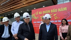 Đẩy nhanh các dự án trọng điểm ngay từ đầu năm