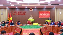 Thủ tướng Phạm Minh Chính làm việc với Ban Thường vụ Tỉnh ủy Quảng Ngãi
