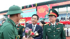 Tưng bừng ngày hội tòng quân ở Quảng Ngãi