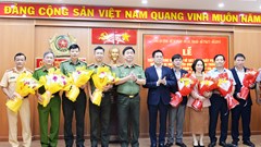 Công an tỉnh Quảng Ngãi tiếp nhận 4 nhiệm vụ mới từ các Sở, ngành