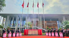 Lễ Gắn biển công trình Trung tâm Hội nghị và Triển lãm tỉnh Quảng Ngãi