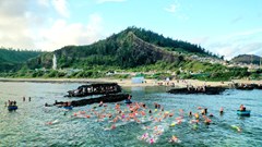 Hơn 400 vận động viên đăng ký Giải Bơi vượt biển Lý Sơn