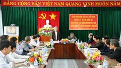 Nguyên Chủ tịch nước Trần Đức Lương sâu nặng nghĩa tình với quê hương