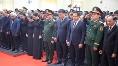 Lễ truy điệu nguyên Chủ tịch nước Trần Đức Lương tại quê nhà Quảng Ngãi