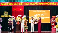 Quảng Ngãi có tân Giám đốc Công an tỉnh
