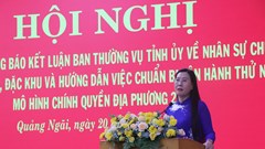 Bố trí 168 cán bộ đảm nhiệm chức danh lãnh đạo  các xã, phường, đặc khu 