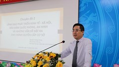 Tập huấn nhiệm vụ cho cán bộ chủ chốt thuộc các xã, phường