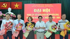 Thành lập Liên đoàn Quần vợt và Pickleball tỉnh Quảng Ngãi