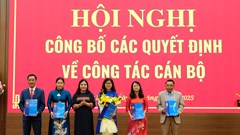 UBND tỉnh Quảng Ngãi công bố các Quyết định về công tác cán bộ