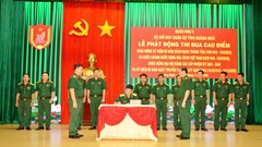 Phát động đợt thi đua cao điểm chào mừng các ngày lễ lớn và sự kiện chính trị trọng đại