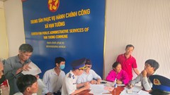 Tuổi trẻ Bộ Tư lệnh Vùng Cảnh sát biển 2 hỗ trợ người dân giải quyết thủ tục hành chính