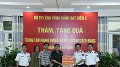 Bộ Tư lệnh Vùng Cảnh sát biển 2 tổ chức nhiều hoạt động “Đền ơn đáp nghĩa”