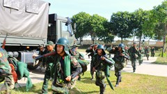 Kiểm tra công tác sẵn sàng chiến đấu dịp kỷ niệm 80 năm Cách mạng Tháng Tám và Quốc khánh 2.9