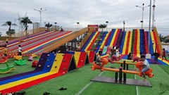 Tạm dừng tổ chức khu vui chơi tại sân Nhà Văn hóa Lao động tỉnh