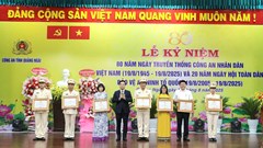 Công an Quảng Ngãi phát huy truyền thống vẻ vang, phẩm chất cách mạng