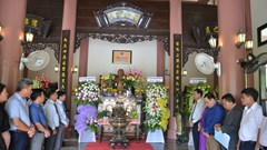 Dâng hương tưởng niệm 161 năm ngày Anh hùng dân tộc Trương Định tuẫn tiết