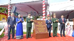Lễ gắn biển công trình chào mừng kỷ niệm 60 năm Chiến thắng Vạn Tường