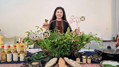 Quảng Ngãi đưa don, gỏi lá giới thiệu tại Trung tâm Triển lãm Quốc gia