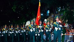 Tự hào những người con quê hương Quảng Ngãi tham gia diễu binh A80