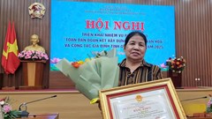 Người phụ nữ Hrê góp phần phát huy khối đại đoàn kết dân tộc