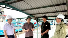 Chủ động ứng phó bão, đảm bảo an toàn cho người, phương tiện và công trình đang thi công