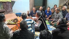 Đồng bào Co ăn Tết Ngã rạ