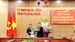 Quảng Ngãi có tân Giám đốc Sở Tài chính