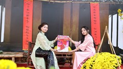 Rộn ràng không gian “Tết và Lễ hội mùa Xuân” tại Bảo tàng tổng hợp tỉnh Quảng Ngãi