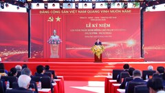 Thủ tướng Phạm Minh Chính dự lễ kỷ niệm 120 năm Ngày sinh Thủ tướng Phạm Văn Đồng