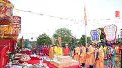 Trang nghiêm lễ tế thiên tại Miếu Bà Phú Thạnh