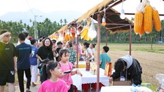 Lễ hội ẩm thực Bình Thành hút khách ở Quảng Ngãi