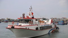 Siết chặt an toàn giữa cao điểm du lịch tuyến Sa Kỳ - Lý Sơn 