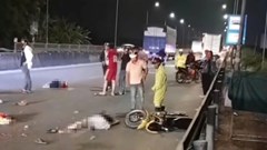 Va chạm trên Quốc lộ 1A qua Quảng Ngãi khiến 3 cha con thương vong