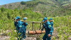 Xử lý an toàn 10 quả bom, đạn, vật nổ còn sót lại sau chiến tranh
