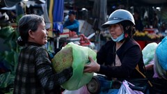 Châu Sa: Hơi thở chợ quê trong phiên rau rạng sáng