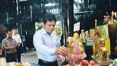 Dâng hương tại các di tích lịch sử nhân Ngày Thương binh - Liệt sĩ