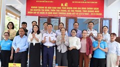 Cảnh sát biển Vùng 2 trao nhà tình nghĩa, tri ân người có công tại Quảng Ngãi